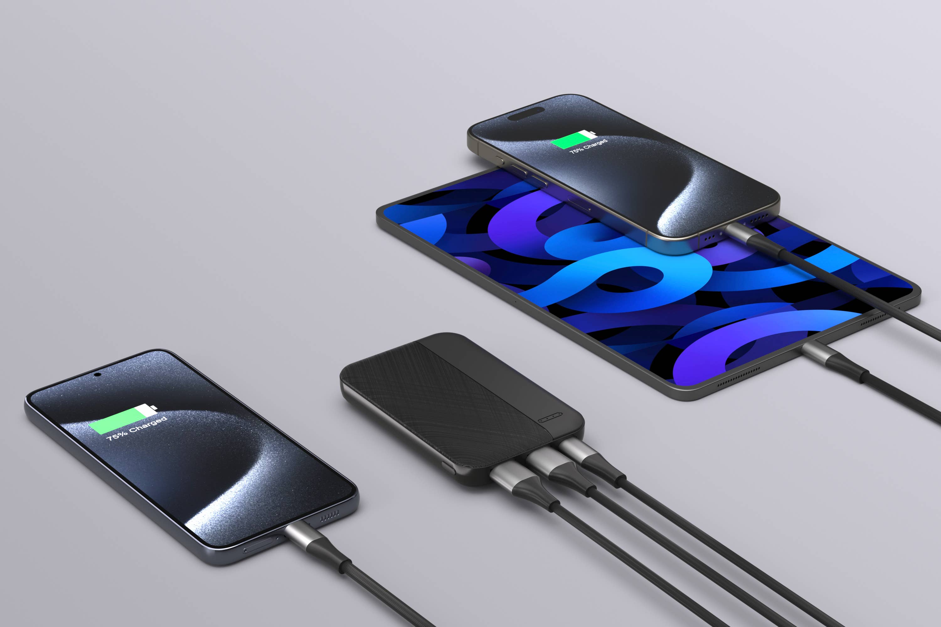 Fast Charging 6600mAh Power Bank | Dual Output | Retail-Pack: Pink