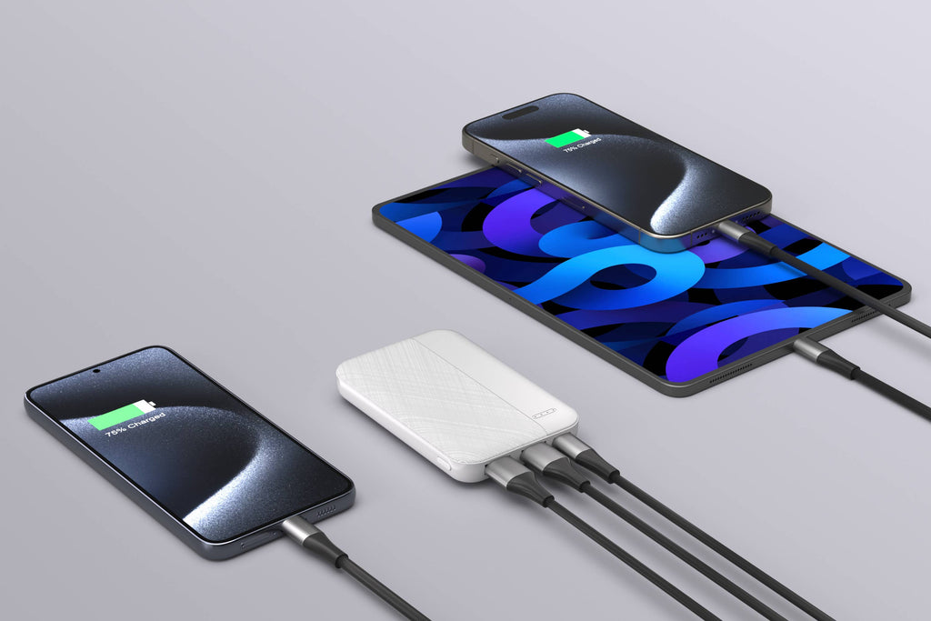 Fast Charging 6600mAh Power Bank | Dual Output | Retail-Pack: Pink