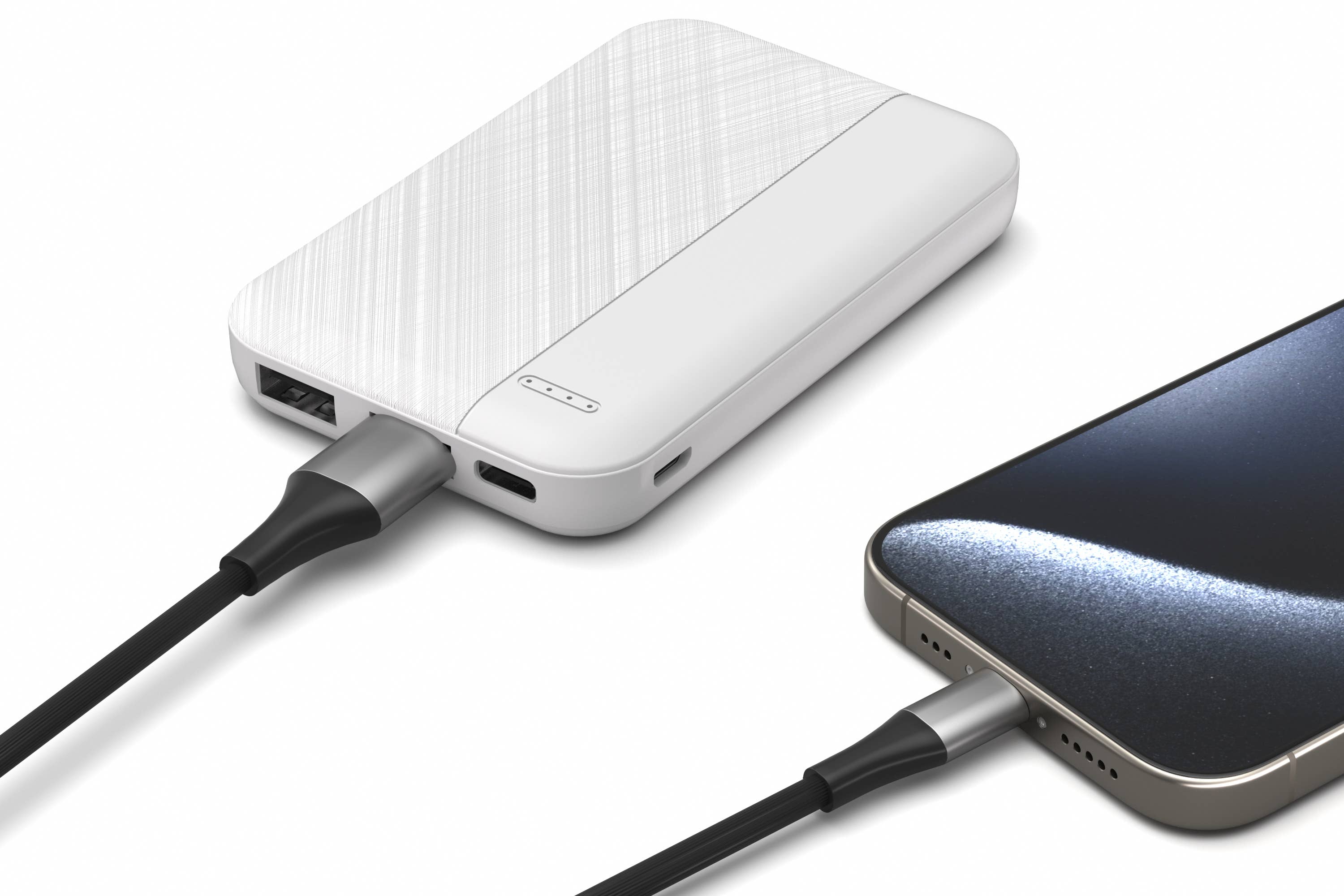 Fast Charging 6600mAh Power Bank | Dual Output | Retail-Pack: Pink
