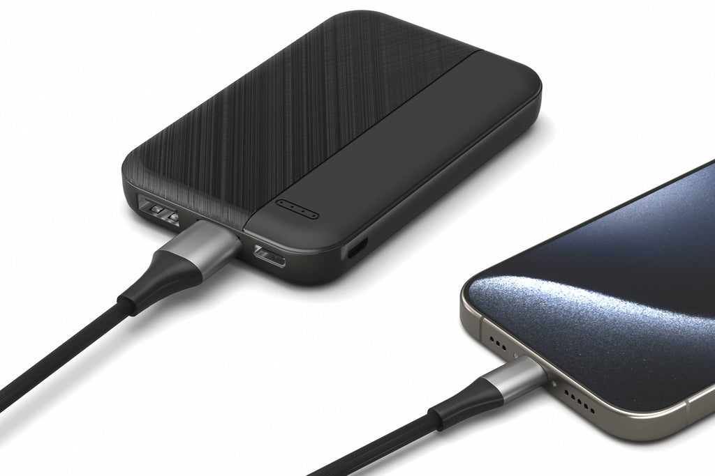 Fast Charging 6600mAh Power Bank | Dual Output | Retail-Pack: Pink