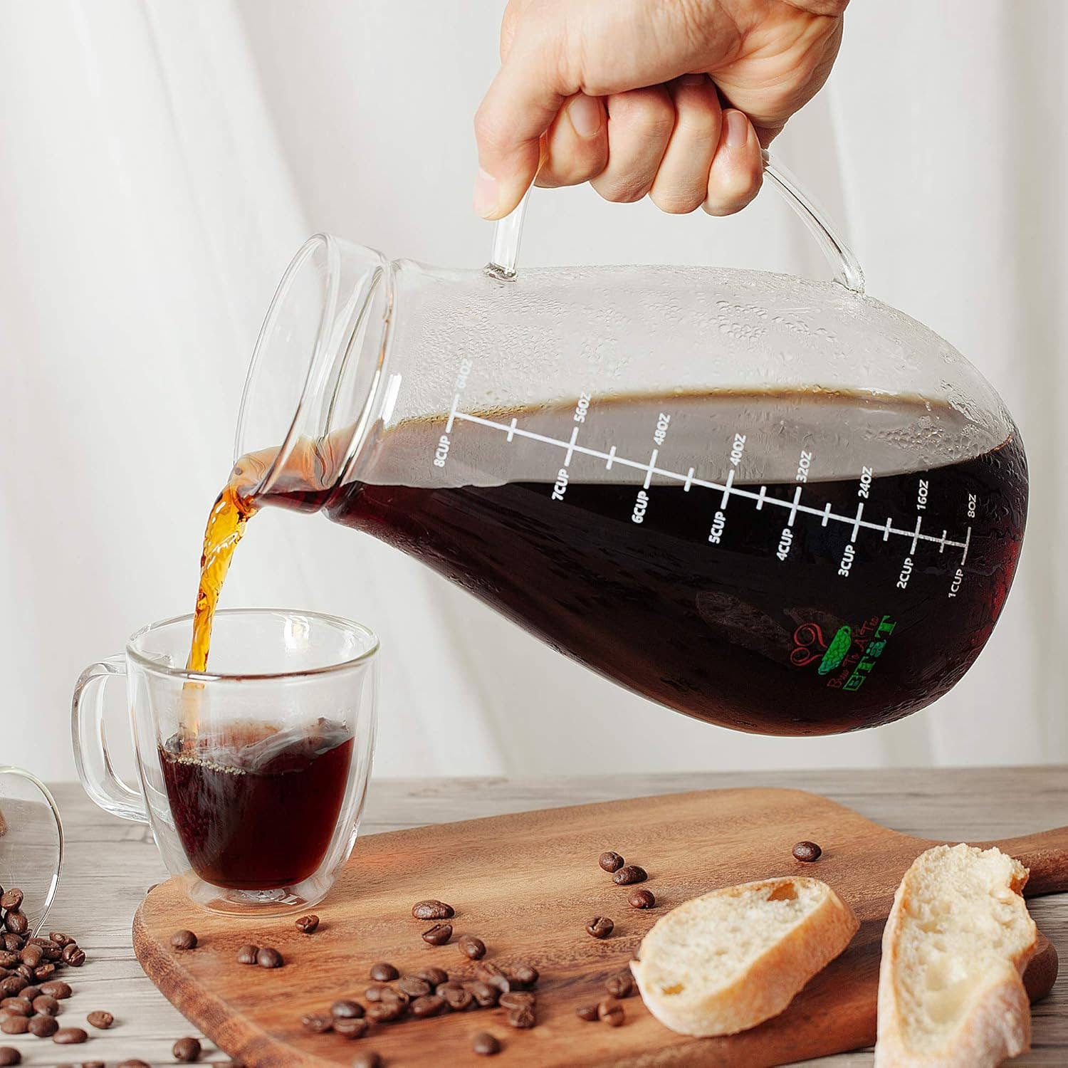 Cold Brew Coffee Maker 2 Liter – Iced Coffee