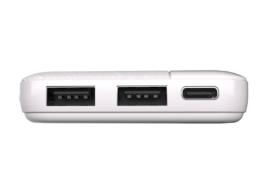 Fast Charging 6600mAh Power Bank | Dual Output | Retail-Pack: Pink