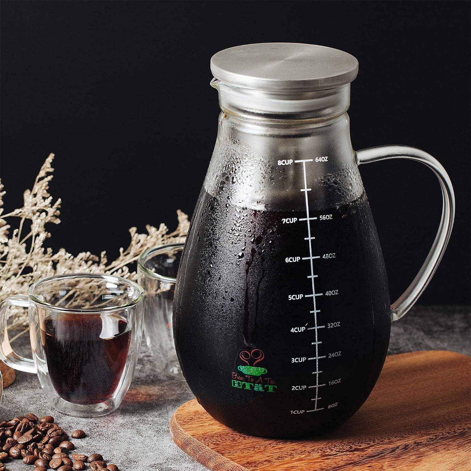 Cold Brew Coffee Maker 2 Liter – Iced Coffee