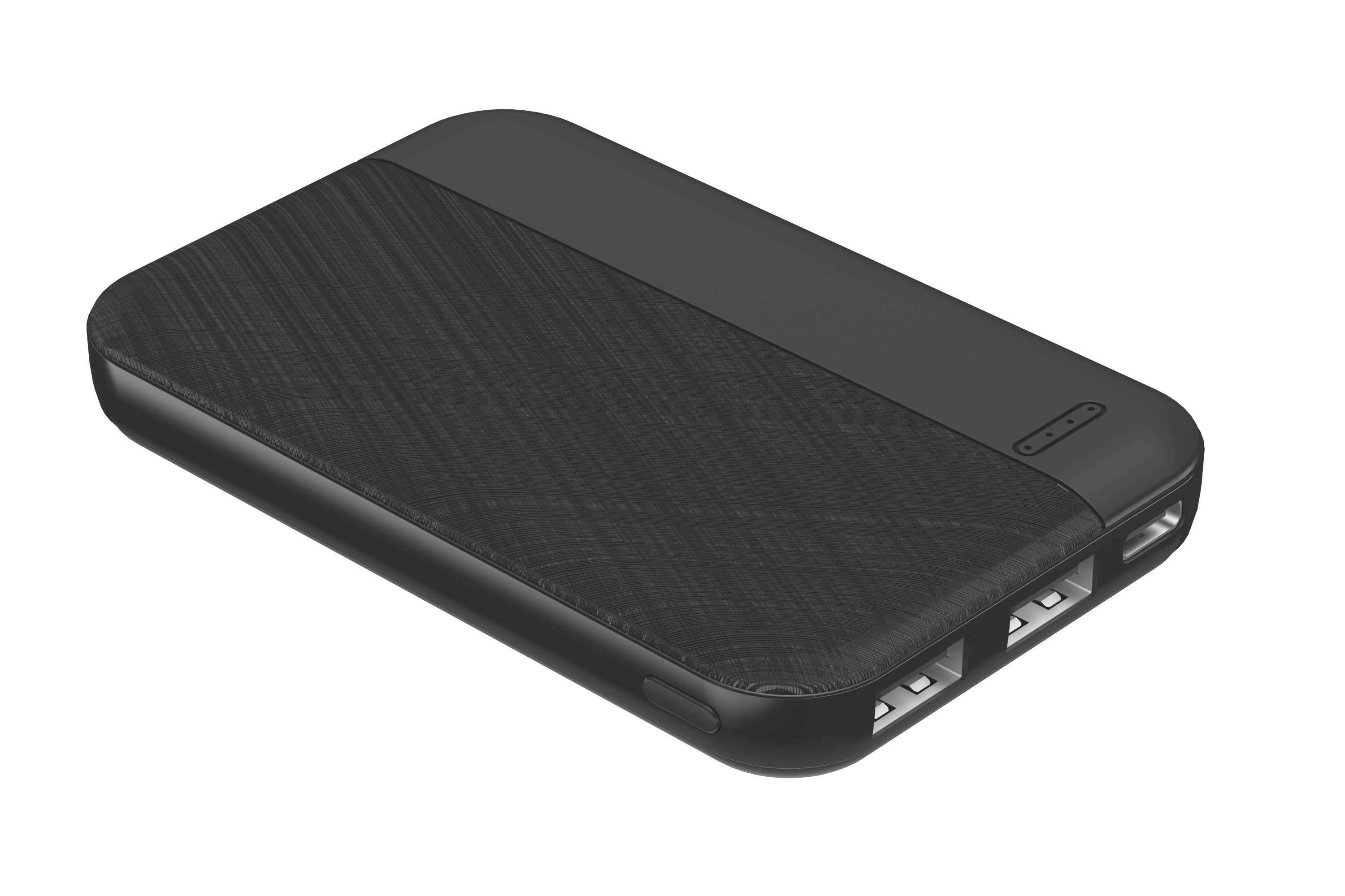 Fast Charging 6600mAh Power Bank | Dual Output | Retail-Pack: Pink