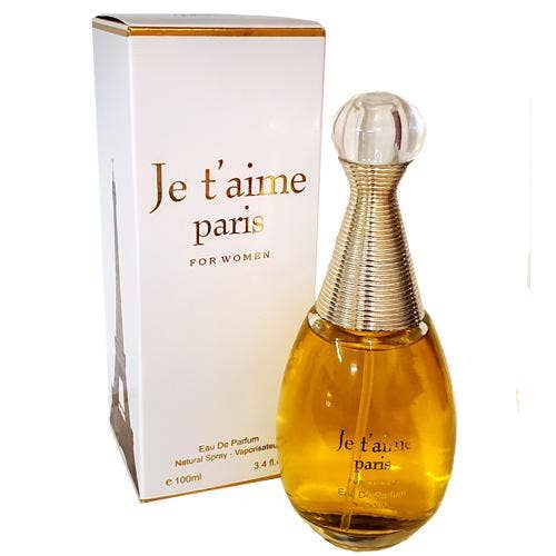 Je Taime Paris 3.4 oz EDP – Floral Fruity Scent