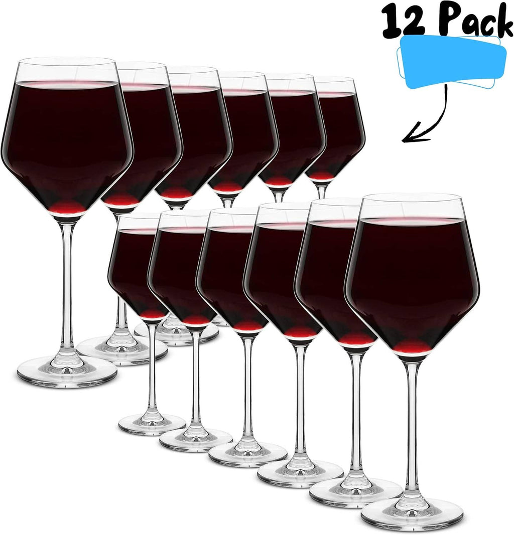 Long Stem Wine Glasses 15 oz – Set of 12